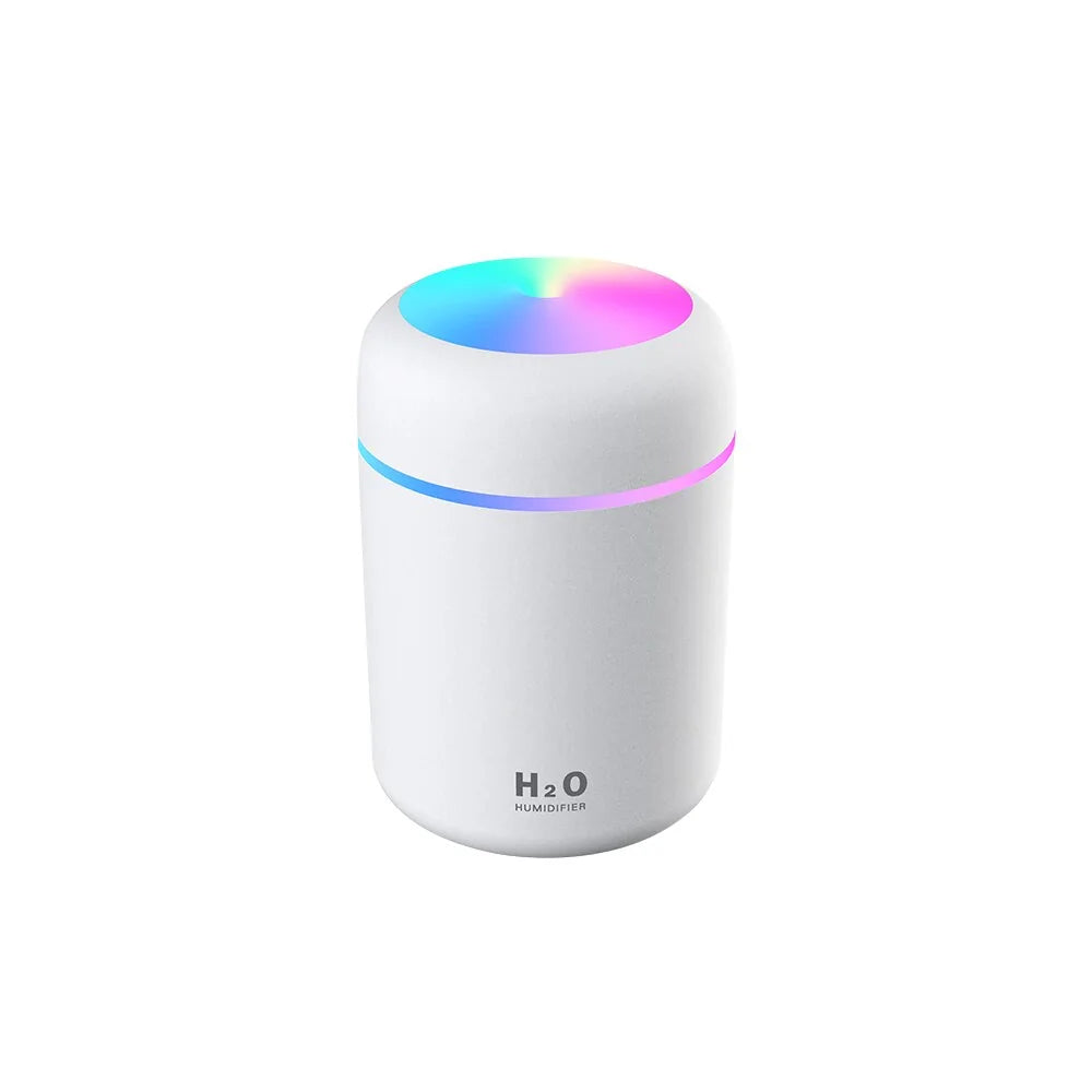 Precise: 300ml USB Air Humidifier with LED Lights